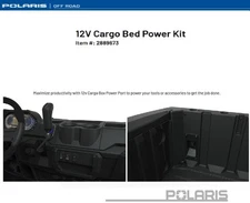 Polaris OEM 2018-2026 Ranger 1000/XP Cargo Bed 12V Power Kit- 2889673