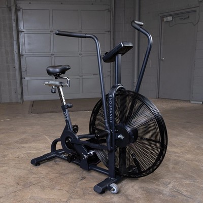 Body-Solid Endurance (FB300B) Dual Action Fan Bike - Adjustable Seat, Transport