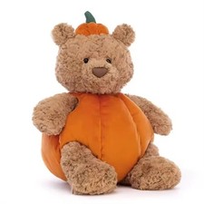 Bartholomew Bear Pumpkin   36cm Plush Toy  Christmas Soft Collectible
