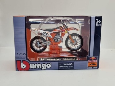 BBURAGO KTM 450 RALLY (DAKAR RALLY) 1:18 DIE-CAST METAL MODELL NEU LIZENZIERT