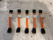 Lot of 5 Dell OEM 4" SATA Cables Straight Connectors MDRXN 0MDRXN Quick Ship