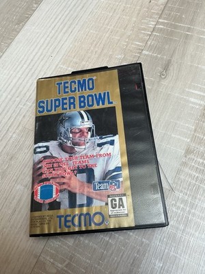 Tecmo Super Bowl NFL OVP Sega Genesis Mega Drive Spiel