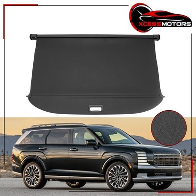 Retractable Cargo Cover For 2026 Hyundai Palisade Leather Style Luggage Shade