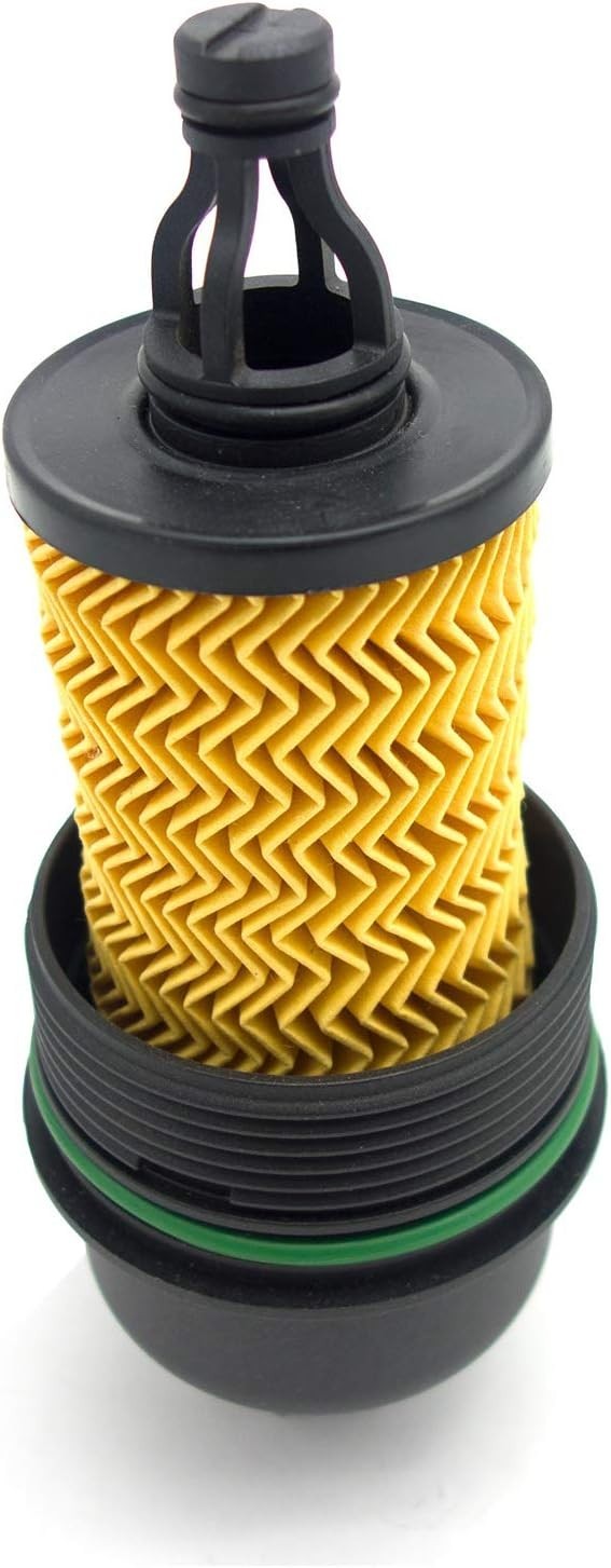 2 Oil Filters & 1 Cap for Maserati Ghibli & Quattroporte - Engine Protection Set