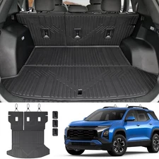 Cargo Mat with Backrest for 2025-2026 Chevy Equinox/GMC Terrain All-Weather