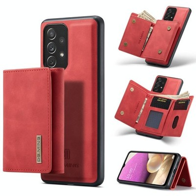 3-Fold DG.MING M1 Hülle für Samsung Galaxy A33 5G Rot mit Kartenfach