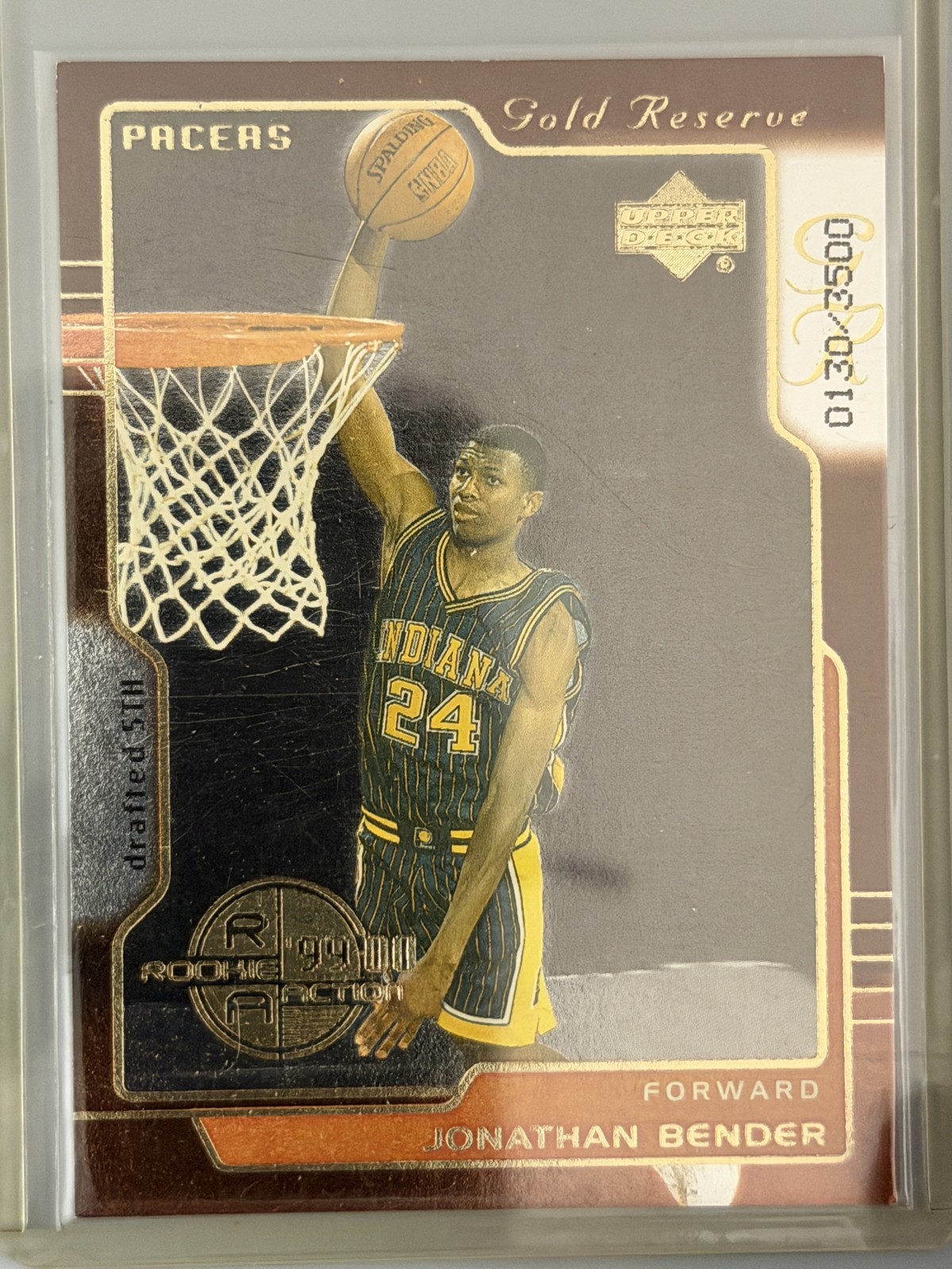 1999-00 Upper Deck Gold Reserve - Jonathan Bender #245 /3500 (RC)
