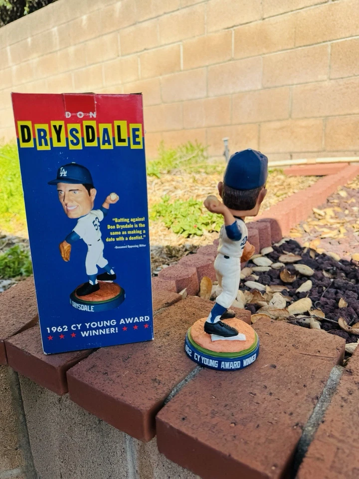 Don Drysdale 1962 Cy Young Winner Bobble Head Foto 2 de 3