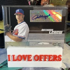 2006 TOPPS CERTIFIED CO-SIGNERS ANTHONY LEREW AUTOGRAPH ISSUE #101 BRAVES #1