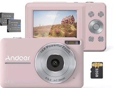 Digital Camera HD 1080P 44MP 2.4'' LCD Display Screen 16X Zoom Anti-Shake Camera