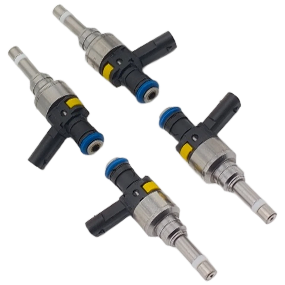 For Mercedes-Benz 2012-15 C180 C200 C250 E200 E250 SLK200 4PCS Fuel Injector Foto 2 de 4