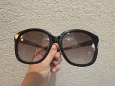 KARL LAGERFELD WOMEN'S SUNGLASSES KL777S 002 54-17-135 Black Glitter Gradient