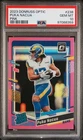 2023 Donruss Optic Puka Nacua Pink Prizm PSA 10 Rated Rookie RC #238