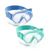 Aegend 2 Pack Kids Swim Goggles with Nose Cover for Kids 3-15, ... USA FAST SHIP