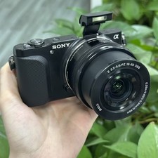 SONY Alpha NEX-3N 16.1MP Mirrorless Digital Camera 16-50mm Lens Tested English