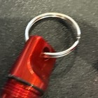 Pill Holder Keychain Waterproof (2) Black & Red — photo 10