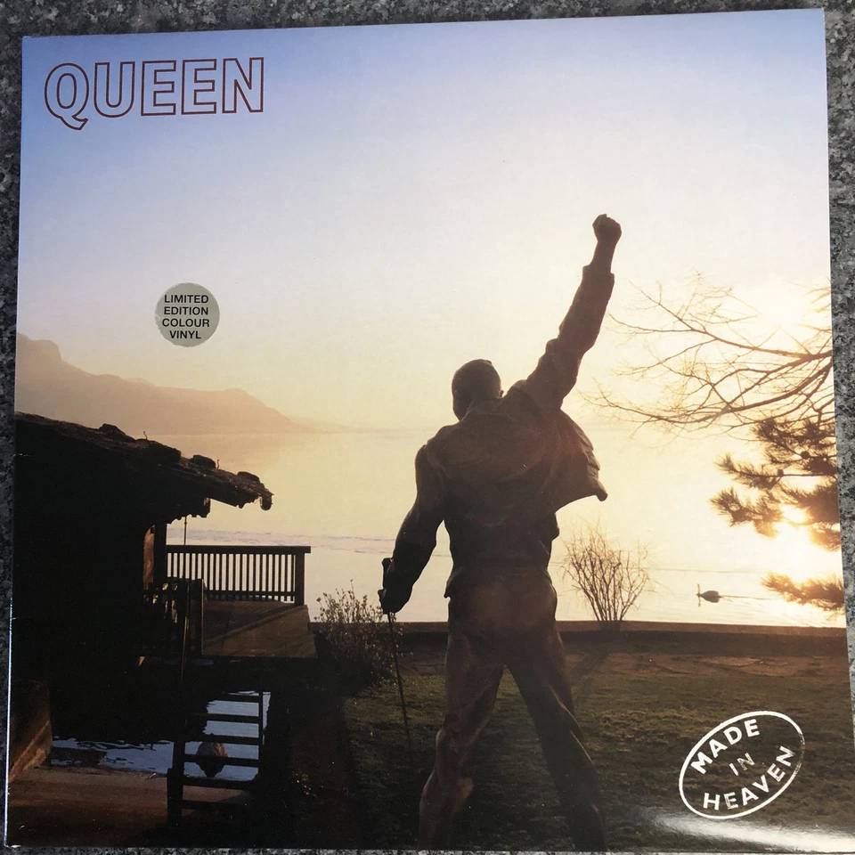 LP ALBUM RECORD QUEEN MADE IN HEAVEN 1ST UK PRESS CREAM VINYL 3 POSTER  NM-/NM- - Image 2 of 4