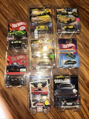 Huge Hot Wheels Lot! RARE Free Shipping! Redline, Porsche, All 8 In Protectors