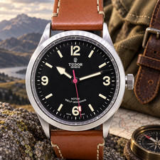 Tudor Heritage Ranger 41mm watch full set extra strap 1 year warranty 79910