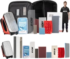 Ski Snowboard Tuning Kit, Complete Ski Snowboard Waxing Kit with Waxing Iron, Wa