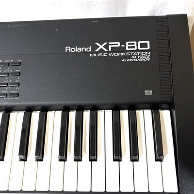 Roland XP-80 Synthesizer Keyboard Music Workstation JANK Operation not confirmed