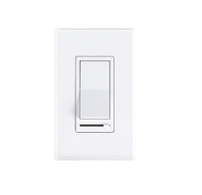 Cloudy Bay in Wall Dimmer Switch for LED Light/CFL/Incandescent,3-Way Single ...