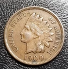 1900 Indian Head Cent Penny FULL LIBERTY VF