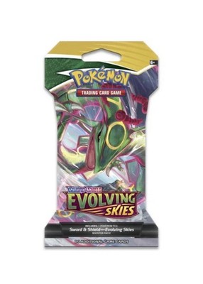 Pokémon TCG Sword & Shield Evolving Skies Booster Pack (10 Additional Cards)