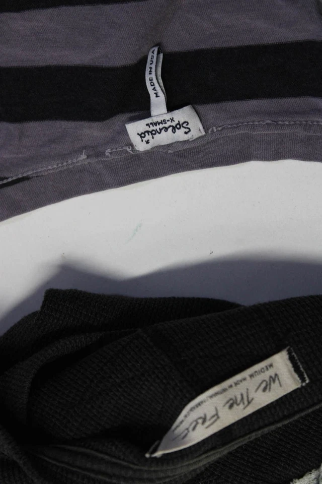 Splendid We The Free Mujer Algodón Rayas Manga Larga Prendas para el torso Gris Talla XS M Lote 2 Foto 3 de 3