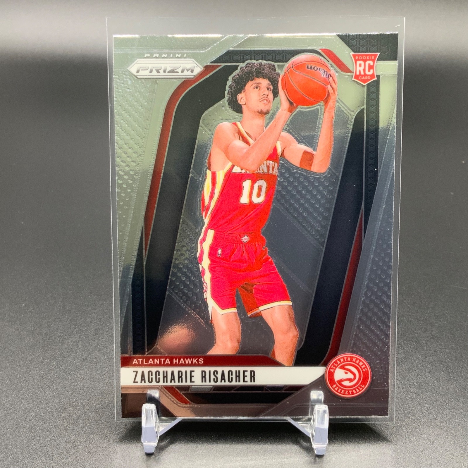 2024-25 Panini Prizm Rookie Variation Zaccharie Risacher #265 RC Rookie GRC1299