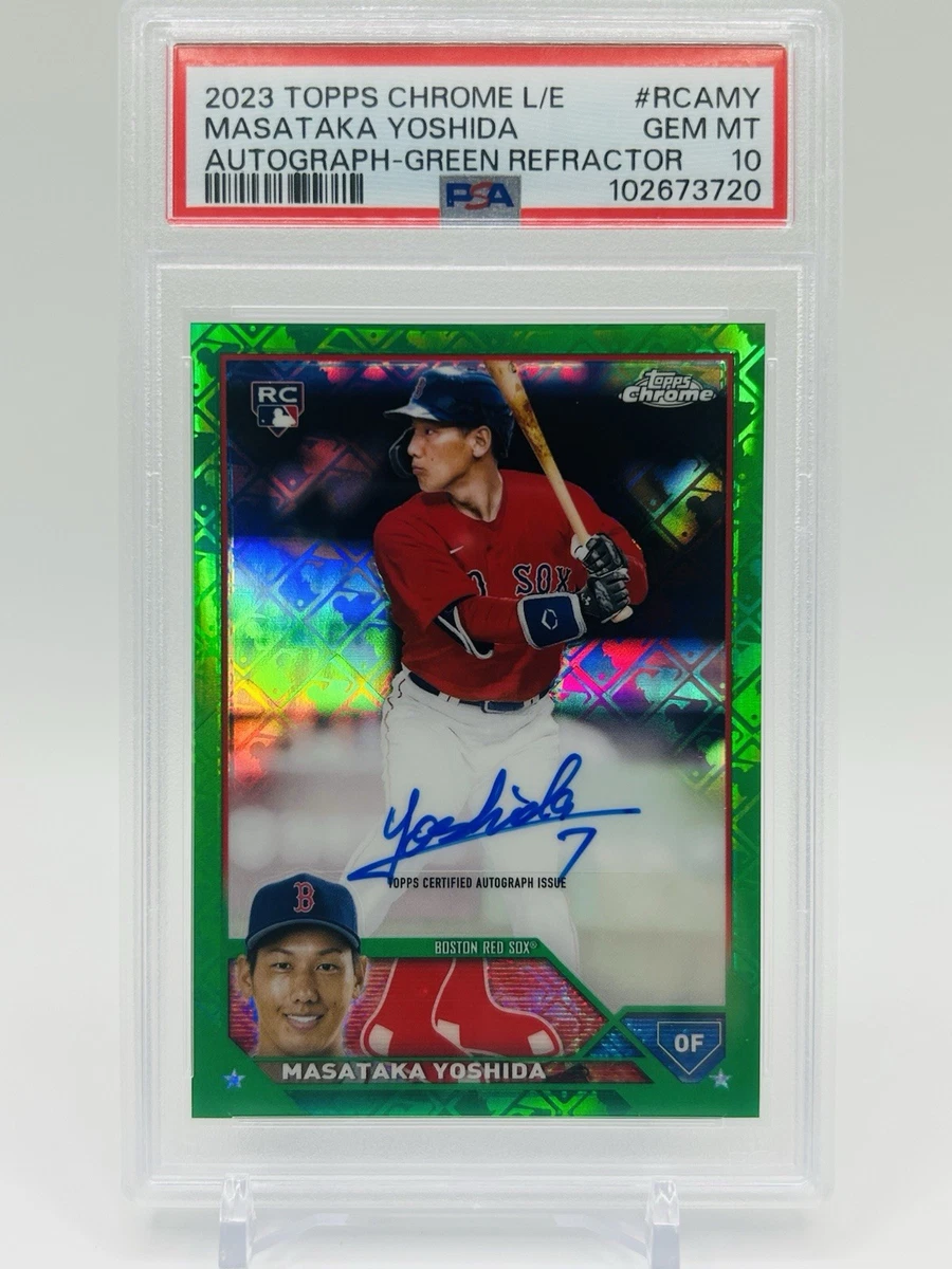 2023 Topps Chrome Logofractor Edition - Masataka Yoshida #RCA-MY