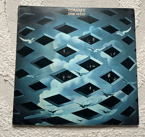 THE WHO Tommy  ORIG UK TRACK 1969 TRIFOLD DBL VINYL + BOOKLET A1 B3 A1 B2