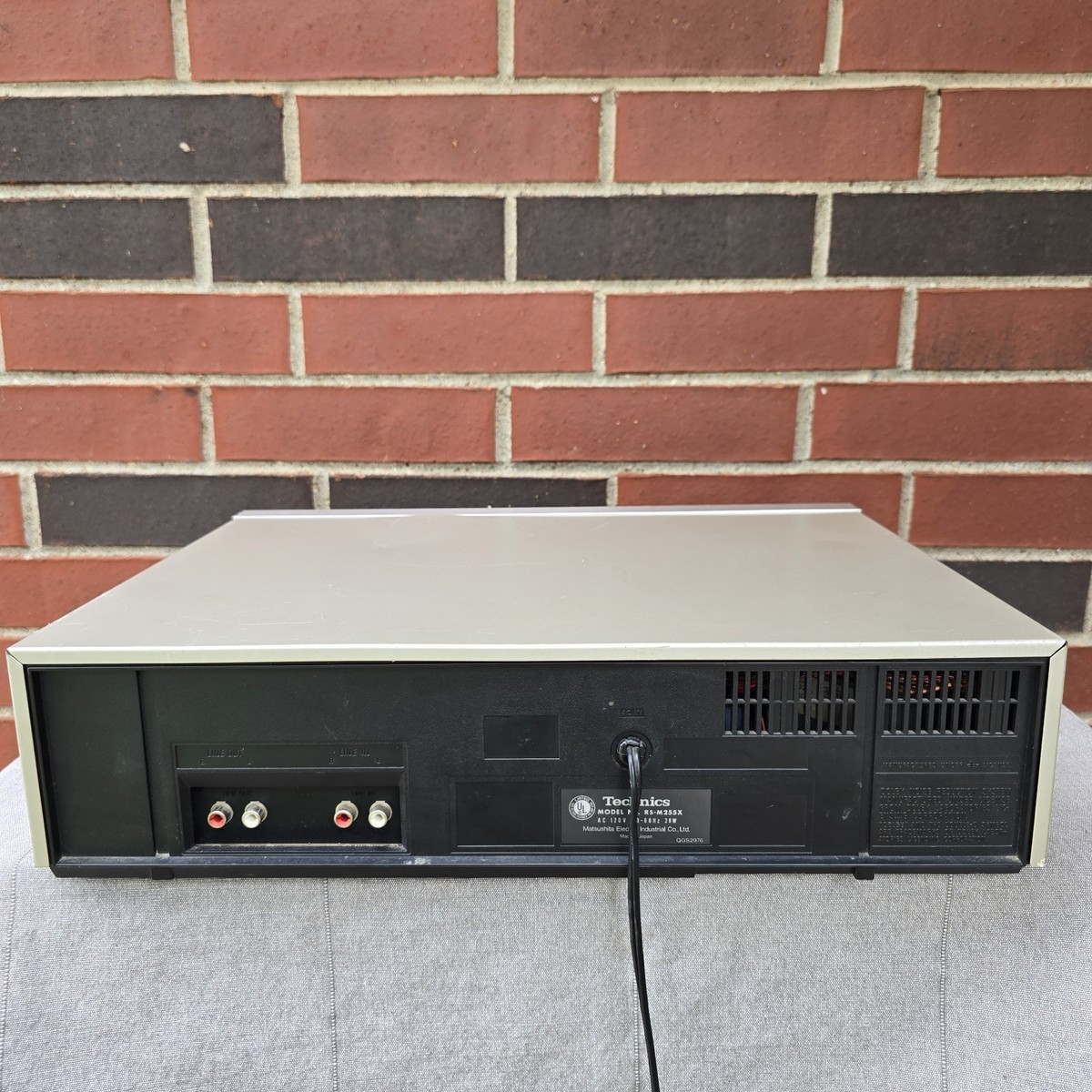 Technics M255X カセットデッキ Technics RS-M255Xの仕様 テクニクス