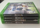 Lot Of 4 XBOX One Games Tested FIFA Soccer 14-16 Battlefield 1 No Manuals