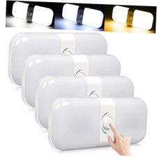 RV Lights Interior 1700LM, 3 Color TEM Camper Lights, Dimmable 12v Volt 4PACK