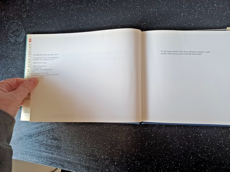 Patrick Howarth Life-boats and Life-People Hardcover White Lion ...