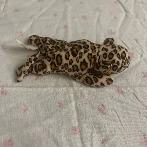 Vintage Ty Beanie Baby Freckles The Cheetah Mini Plush