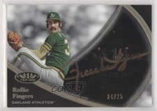 2020 Topps Tier One Talent Bronze Ink 24/25 Rollie Fingers Auto HOF 0a4s
