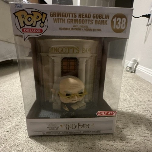 Funko Pop! Deluxe Gringotts Head Goblin Target Exclusive Harry Potter #138