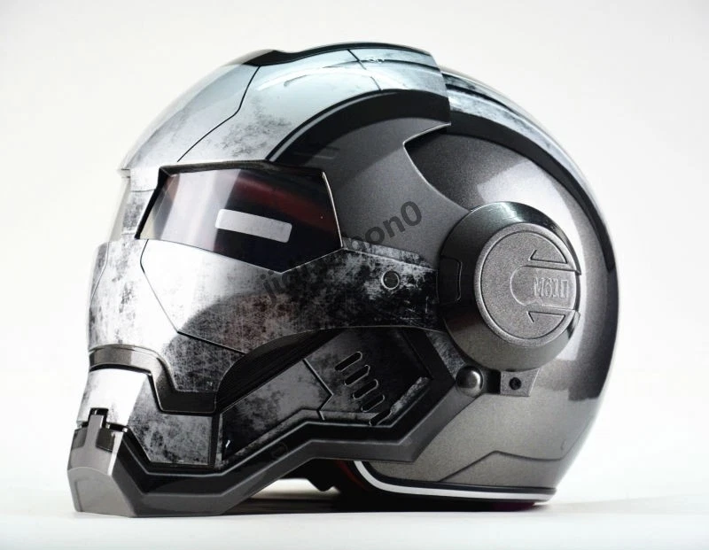 DOT Motorcycle Iron Helmet Masei Full Face Man Helmets Bike Cascos Capacete 610 - Imagem 2 de 4