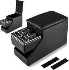 Truck Center Console Organizer Between Seat for Minivans, SUVs, Middle Van Bench