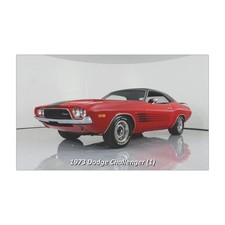 Car Magnet Of 1973 Dodge Challenger 1 Car Magnet Of 1973 Dodge Challenger 1