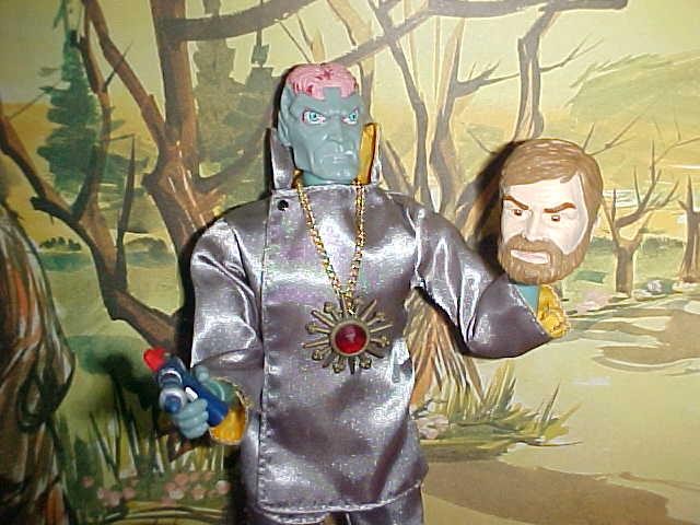 Dr Evil 2012  Re-Issue Captain Action Figure w Mask Weapon Clothes Necklace Ex