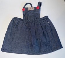Vintage Boyd  s Bears Bearwear Denim Jumper Overall Skirt