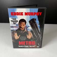 Metro DVD 1997 Eddie Murphy Action Comedy Touchstone Pictures