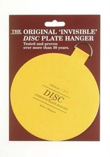The Original Invisible Disc Plate Hanger *5 sizes*