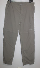 Columbia PFG Omni Shade Women's Size Medium Convertible Zip Off Pants Green