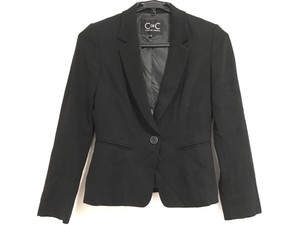 Auth Cdec Coup De Chance Black Cupro Womens Jacket 36 Ebay