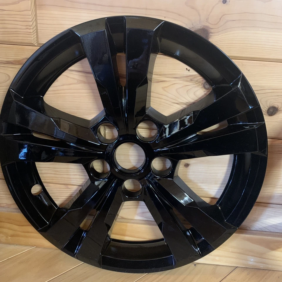 Novo 2010-2014 Chevrolet Equinox Black Impostor Wheel Skins IMP 360BLK 17” W5433 - Imagem 3 de 4