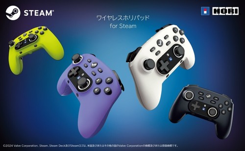 Wireless Hori pad Controller for Steam luminous violet HPC-068 from Japan - Picture 8 of 8